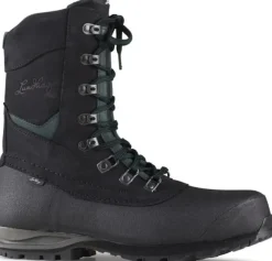 Lundhags Jaure II Light High Wide korkeavartiset vaelluskengät, musta/murrettu vihreä