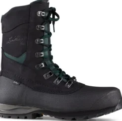 Lundhags Jaure II Light High korkeavartiset vaelluskengät, musta/murrettu vihreä