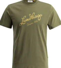 Lundhags Järpen Logo T-shirt paita, vihreä