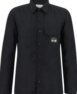 Lundhags Knak Insulated Shirt vuorattu paitatakki, musta