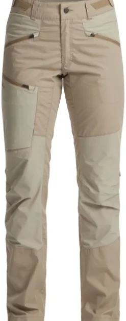 Lundhags Makke LT Pant naisten vaellushousut, vaaleanruskea