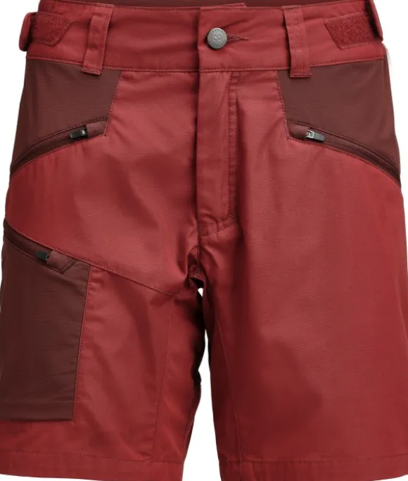Lundhags Makke Lt Ws Shorts Rosewood/Burgundy