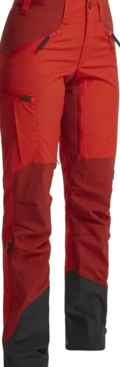Lundhags Makke Pant naisten vaellushousut, Lively Red/Mellow Red