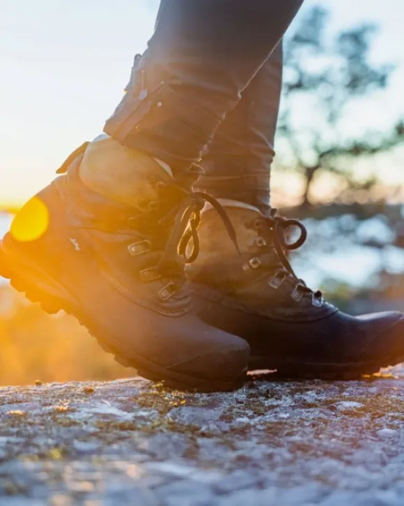 Lundhags Padje Light Trekking Boot Mid vaelluskengät, Black/Olive