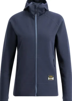 Lundhags Tived Merino Hoodie naisten huppari, Deep Blue