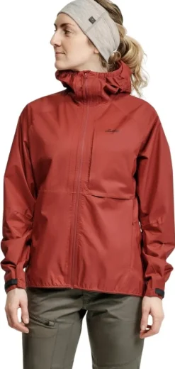 Lundhags Tived Waterproof Jacket naisten takki, Rosewood