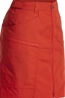 Lundhags Tiven II Skirt naisten hame, Lively Red