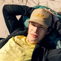 Lundhags Trucker Cap lippalakki, vaaleanruskea