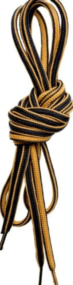 Lundhags Unisex kengännauhat 200cm, Musta/Rush