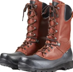 Lundhags Vandra II High vaelluskenkä, unisex, punaruskea/musta