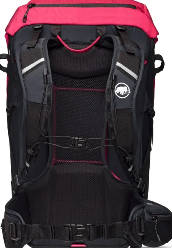 Mammut Ducan 24 Women naisten retkeilyreppu, punainen/musta