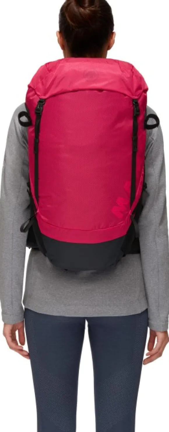 Mammut Ducan 24 Women naisten retkeilyreppu, punainen/musta