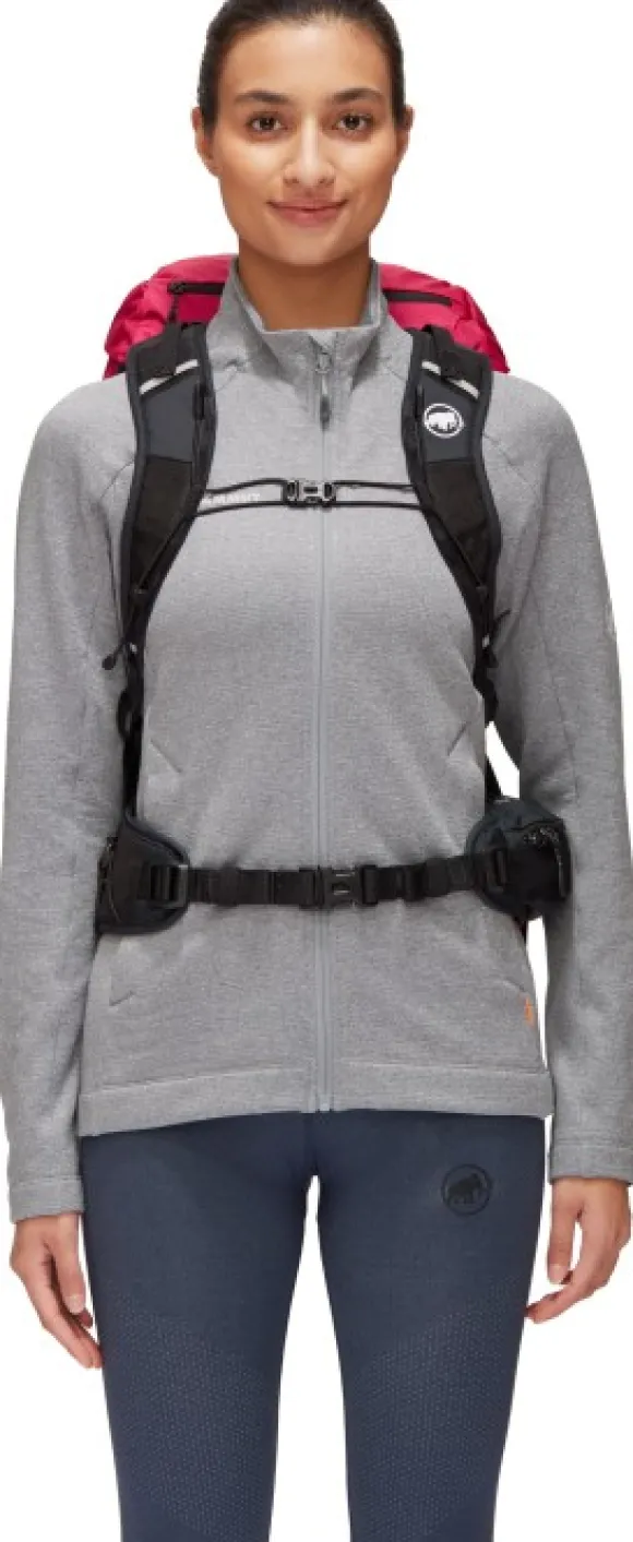 Mammut Ducan 24 Women naisten retkeilyreppu, punainen/musta