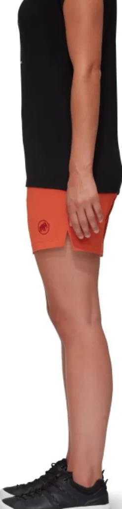 Mammut Hueco Shorts Women naisten kiipeilyshortsit, oranssipunainen
