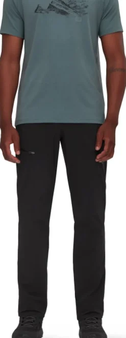 Mammut Runbold Pants Men ulkoiluhousut, musta
