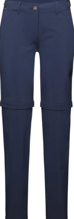 Mammut Runbold Zip Off Pants naisten katkolahjehousut, tummansininen