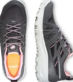 Mammut Saentis Low GTX Women naisten ulkoilukenkä, harmaa/roosa