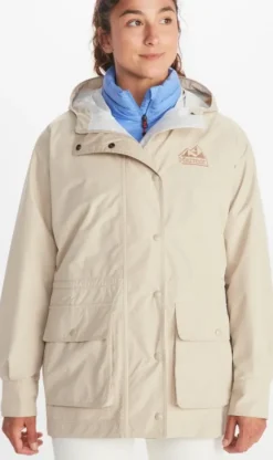 Marmot 78 All-Weather Parka naisten parkatakki, vaaleabeige