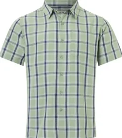 Marmot Men's Eldridge Novelty Classic SS Agate Green Oliver Plaid