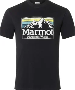 Marmot Men's MMW Gradient Tee SS Black