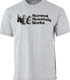 Marmot Men's MMW Tee SS Light Grey Heather
