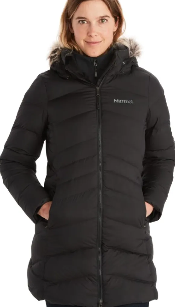 Marmot Montreal Coat naisten takki, musta