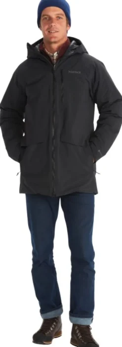 Marmot Oslo GORE-TEX untuvatakki, musta