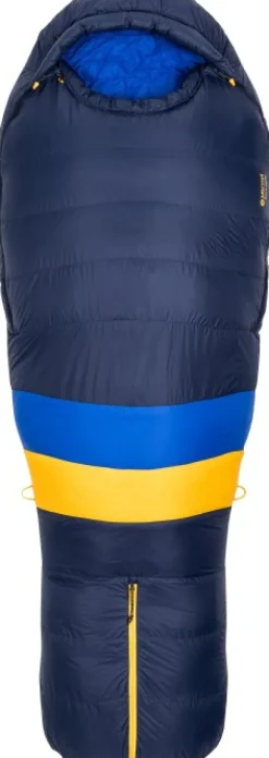 Marmot Ouray Long -naisten untuvamakuupussi, Arctic Navy/Dark Azure