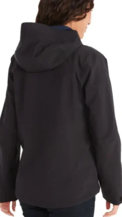 Marmot PreCip Pro Jacket naisten tekninen takki, musta