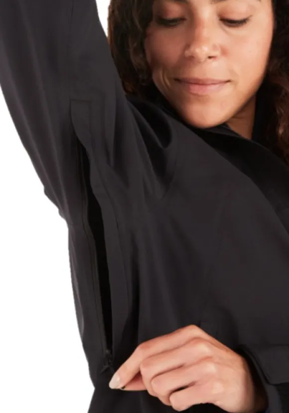 Marmot PreCip Pro Jacket naisten tekninen takki, musta