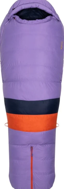 Marmot Teton naisten untuvamakuupussi Paisley Purple/Arctic Navy