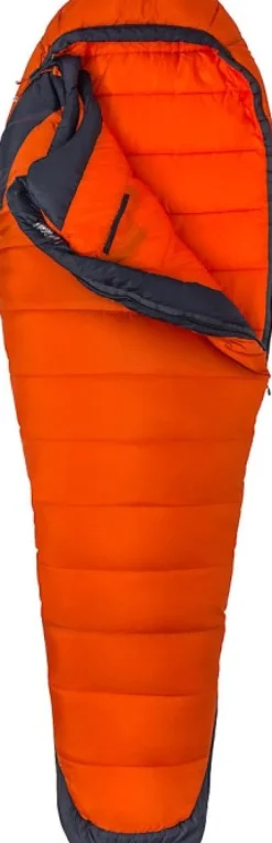 Marmot Trestles Elite Eco -18°C Left Zip Orange Haze/Dark Steel Unisex