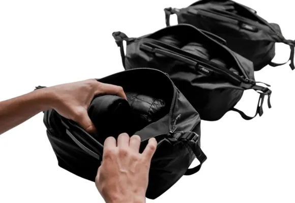 Matador Gear Cube pakkauskuutiot, 3kpl, Black