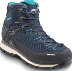 Meindl Terlan GTX "Wide" naisten trekkingkenkä, musta/turkoosi