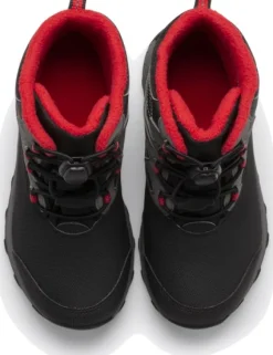 Merrell Kids Outback Snow Boot lasten talvikenkä, musta/harmaa/punainen