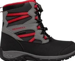 Merrell Kids Outback Snow Boot 2.0 WP lasten talvikengät, punainen/musta