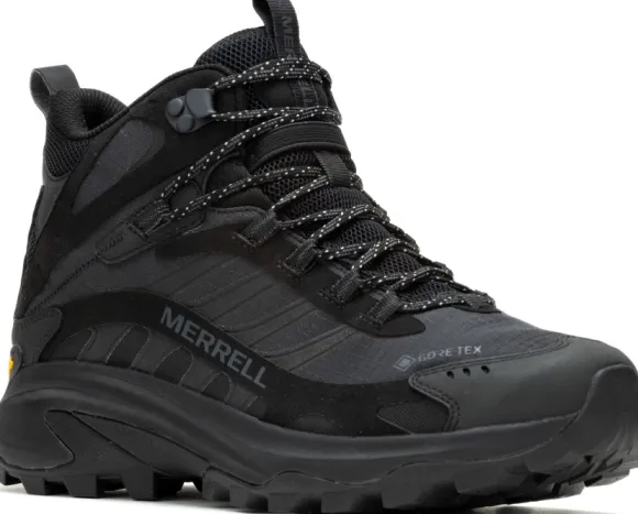 Merrell Moab Speed 2 Mid GTX vaelluskengät, musta