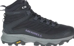 Merrell Moab Speed Thermo Mid WP Spike nastalliset naisten talvikengät, musta