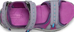 Merrell Panther Sandal 2.0 lasten urheilusandaalit, harmaa/punavioletti