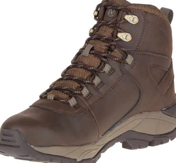 Merrell Vego Mid Leather Waterproof vaelluskengät, Espresso