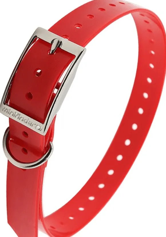 MiniFinder Collar kaulapanta, Red
