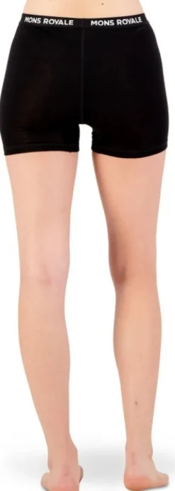 Mons Royale Hannah Hot Pant naisten alushousut, musta