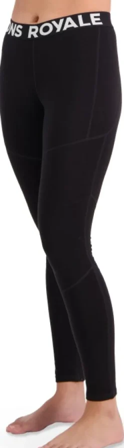 Mons Royale Olympus naisten kerrastohousut, musta