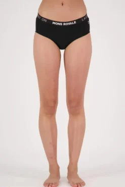 Mons Royale Sylvia Boyleg naisten alushousut, musta