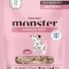 Monster Dog Treats Freeze Dried Beef pakastekuivattuja makupaloja nauta 45 g