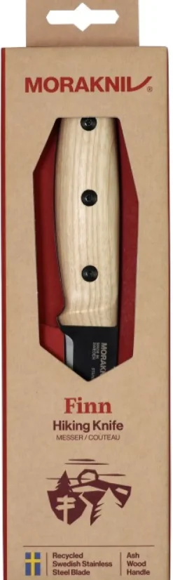Morakniv Finn Blackblade puukko, S, Ash Wood