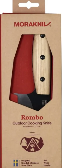Morakniv Rombo Blackblade puukko, S, Ash Wood