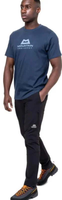 Mountain Equipment Emblem Men's Tee Denim Blue