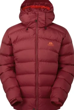 Mountain Equipment Lightline Jacket naisten untuvatakki, viininpunainen