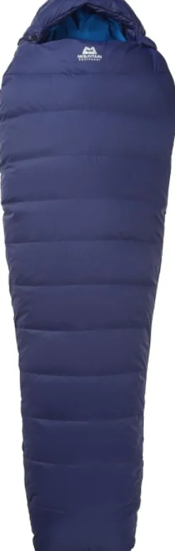 Mountain Equipment Olympus 450 Long Left Zip -5°C untuvamakuupussi, sininen